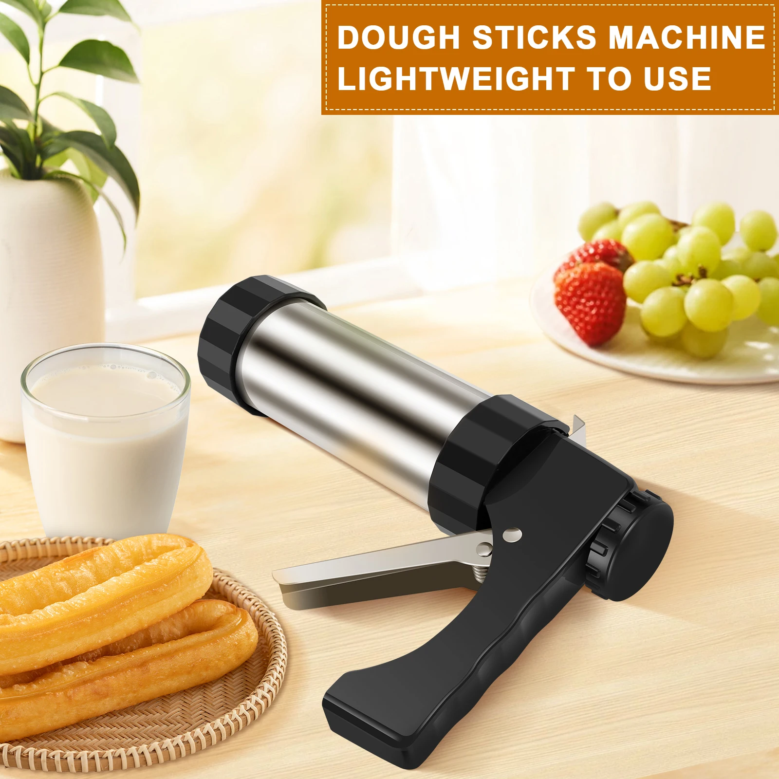 เครื่องทำชูโร่ ชุดปั๊มคุกกี้ ป - Churros Maker Gun บทวิจารณ์และราคา