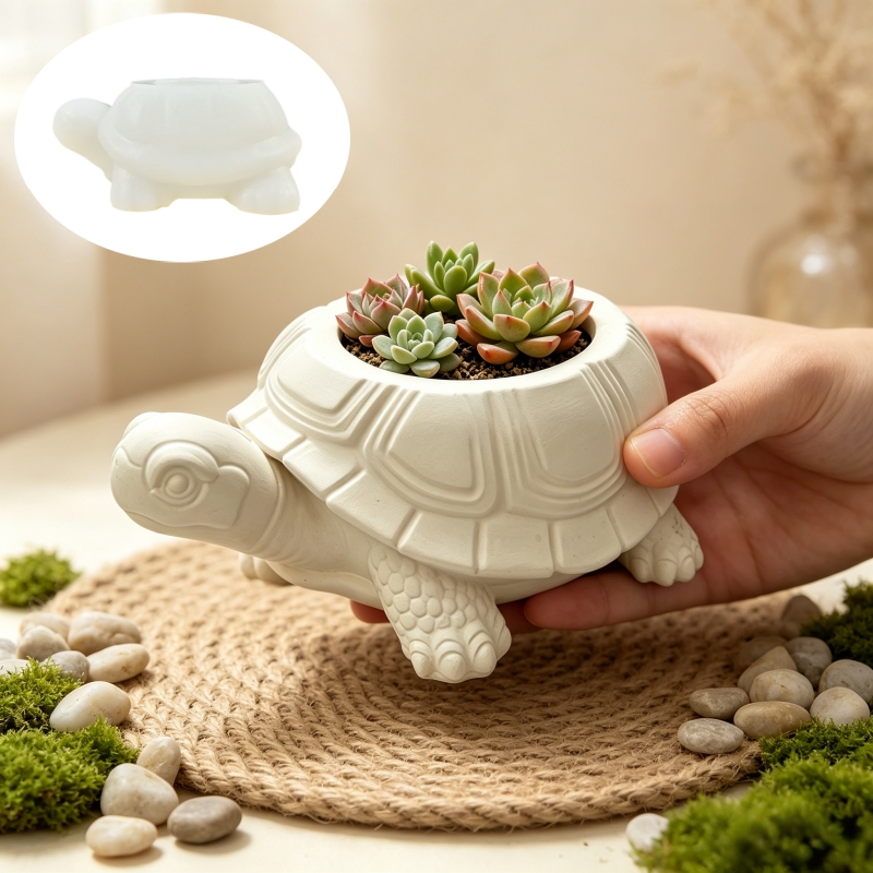 แม่พิมพ์เรซิ่นซิลิโคนรูปเต่าสำ - Potsticker Mold บทวิจารณ์และราคา