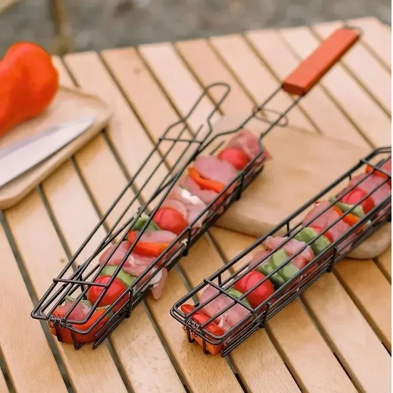 ตะกร้าย่างบาร์บีคิวด้ามไม้แบบพ - Corn Dog Stick บทวิจารณ์และราคา